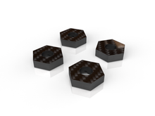Load image into Gallery viewer, Carbon Fiber Wheel Hex for Drag Slash Improve Acceleration Low Weight Hex Nuts