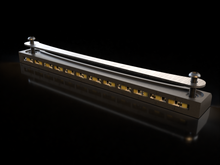 Load image into Gallery viewer, Carbon Fiber & Aluminum Roof Light Bar Reinforced Blinding Intensity with Hardware Full Set