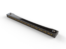 Load image into Gallery viewer, Carbon Fiber & Aluminum Roof Light Bar Reinforced Blinding Intensity with Hardware Full Set