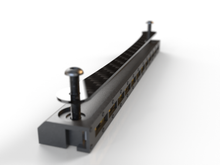 Load image into Gallery viewer, Carbon Fiber & Aluminum Roof Light Bar Reinforced Blinding Intensity with Hardware Full Set