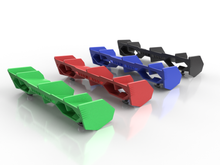 Load image into Gallery viewer, Carbon Fiber Reinforced Wing for Losi Mini T All Versions Many Colors