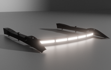 Load image into Gallery viewer, Traxxas Raptor R BL2s 4s Roof Curved Light Bar + Roof Sliders Agressive Style Roof Rack