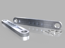 Load image into Gallery viewer, Battery Holder Reinforced Aluminum Upgrade for Traxxas Bandit Slash Stampede Rustler