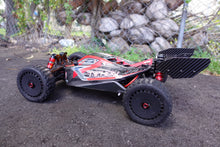 Load image into Gallery viewer, Carbon Fiber Wing Spoilers UPGRADED for ARRMA TYPHON 6s BLX Full Kit