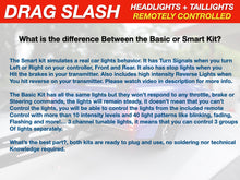 Load image into Gallery viewer, Lights Kit Smart Scale for Traxxas Drag Slash Power Distribution Board Bluetooth LED kit C10