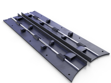 Load image into Gallery viewer, Intense Lower Gravity Weight Enhancing Side Skirts Air intakes Steel Reinforced for Arrma Infraction 6s