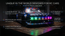 Load image into Gallery viewer, Arrma Infraction 6S RGB Screen Matrix LED Grill | 7 Modes + Endless Custom Combos | Plug &amp; Play