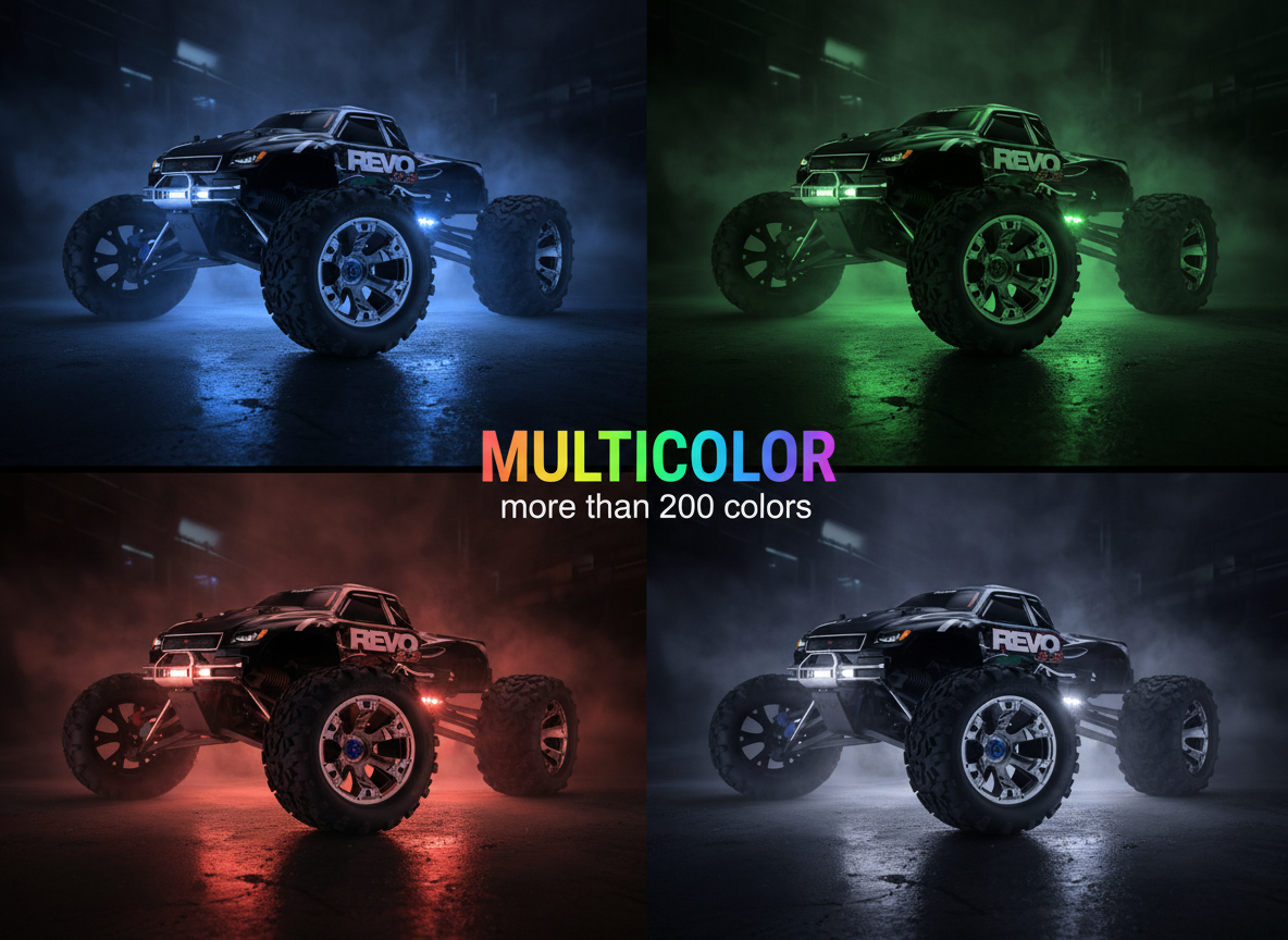 Traxxas LED Light Kit | 200+ Colors Bluetooth Plug & Play | All Models ...