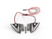 Load image into Gallery viewer, Arrma Vendetta Taillights Rocket Style Easy Mount Plug &amp; Play Removable Center Diffuser
