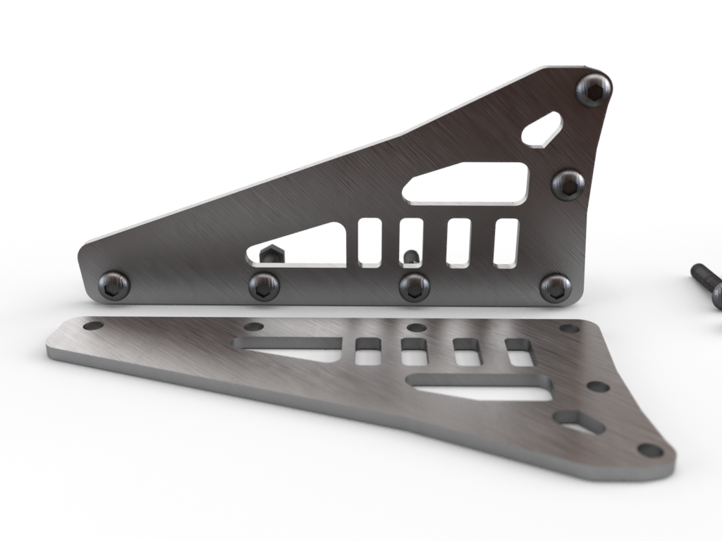 Back Rack for Arrma Big Rock BLX 3s Body Straightner Bend Protection C –  Polo Creations RC