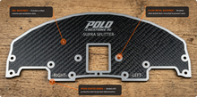 Load image into Gallery viewer, CNC Machined Traxxas Toyota Supra 4-Tec 2.0 Front Splitter – Premium Hybrid Carbon Composite Aero Upgrade with Integrated Metal Reinforcement | Aggressive Street Style Front Lip for Traxxas Supra 4-Tec 2.0 | Polo Creations RC