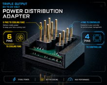 Load image into Gallery viewer, Cooling Fan Elite Controller 3 Outputs Remotely Control 3 groups of Cooling Fans Check Compatibility