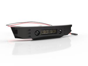 Bumper with Lights for Traxxas E-Revo 2.0 and E-Revo 1/10 Plug and Play High Intensity Nylon