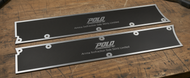 Arrma Infraction 6S Side Skirts – Premium Hybrid Carbon Composite Aero Panels with Integrated Metal Reinforcement | Aggressive Street Style Upgrade for Arrma Infraction 6S 1/7 | Polo Creations RC