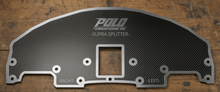 Load image into Gallery viewer, CNC Machined Traxxas Toyota Supra 4-Tec 2.0 Front Splitter – Premium Hybrid Carbon Composite Aero Upgrade with Integrated Metal Reinforcement | Aggressive Street Style Front Lip for Traxxas Supra 4-Tec 2.0 | Polo Creations RC