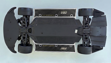 Load image into Gallery viewer, Losi NASCAR Mini Side Skirts – Premium Hybrid Carbon Composite Aero Panels with Integrated Metal Reinforcement | Aggressive Street Style Upgrade for Losi NASCAR RC Platform | Polo Creations RC