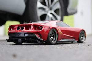 Rear Diffuser Fully Functional With F1 Style Tail Lights for Traxxas Ford GT 4-Tec 2.0