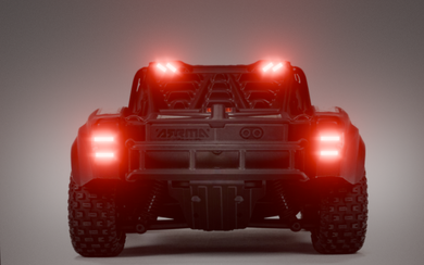 Light Kit for Arrma Mojave 1/18 Mini Mojave Headlights Light Bar Taillights Stop Lights DIY No Soldering Required