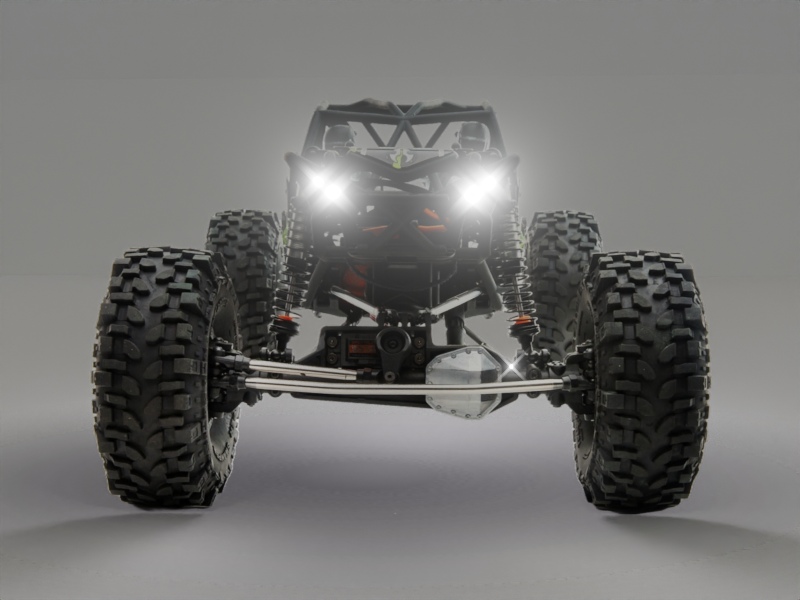 Axial Ryft RBX10 Scale Headlights High Intensity Wide Beam Plug and Play