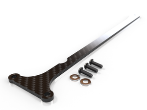 Carbon Fiber Center Brace fits Supra from Traxxas with Upgraded Harware