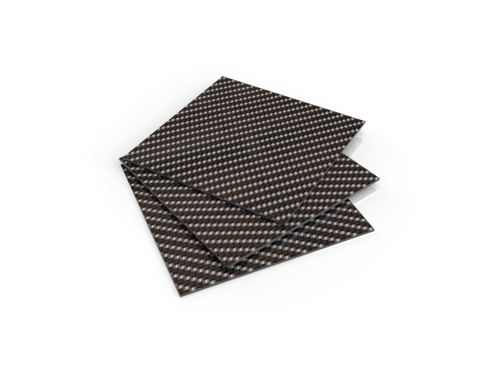 Carbon Fiber Sheet/Plate 15mm x 15mm (6 in x 6 in) for DIY Rc Projects Easy Cut (1pcs)