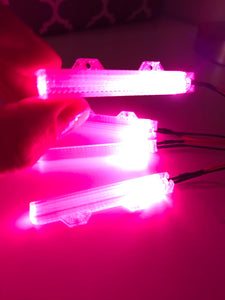 Pink Underglow Lights 4 Pack Easy to Mount Under Carriage