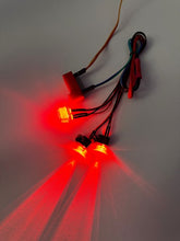 Load image into Gallery viewer, Tail lights F1 Style for Arrma Limitless Center Lights + Diffuser lights Self locking