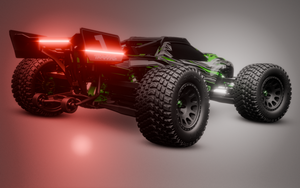 Headlights + Fog Lights + Wing Lights (Taillights) for Traxxas XRT DIY Kit Solderless Kit + Power Supply
