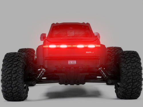 Arrma Big Rock 1/10 late 2025 Taillights Mini Light Bars Customizable Rear Lights Body or Bumper mounted