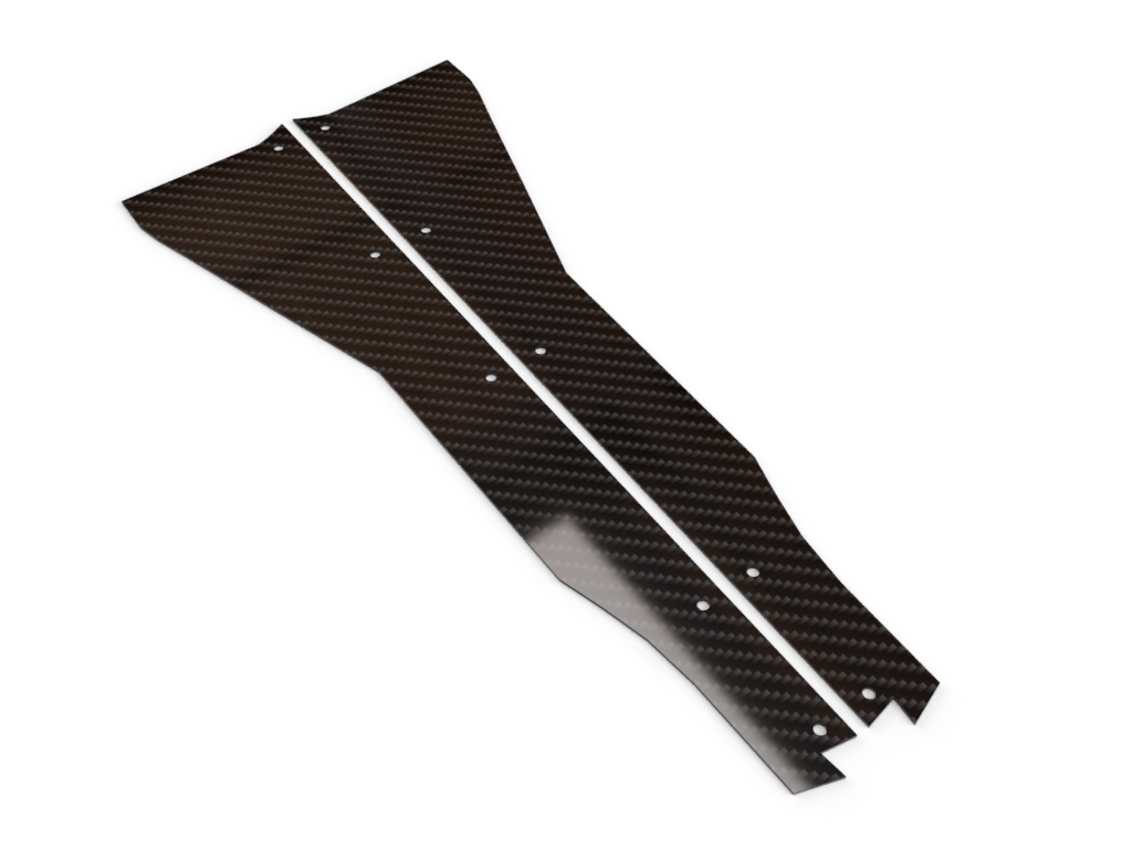 General Suspension Guard Board Carbon Fiber Guard Plate For 1/7 ARRMA FELONY INFRACTION LIMITLESS V2 Car Truck Parts