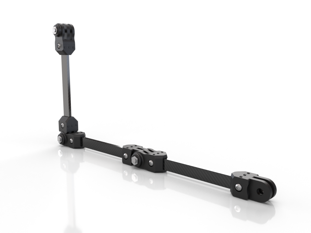 Rc Gopro Mount Carbon Fiber RC Car and Tucks Speed Acceleration Resistant GoPro Mount ...