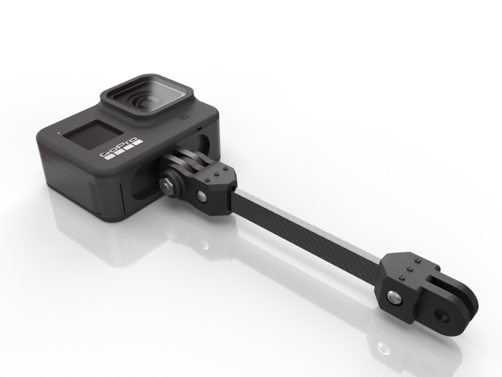 Rc Gopro Mount Carbon Fiber RC Car and Tucks Speed Acceleration Resistant GoPro Mount ...