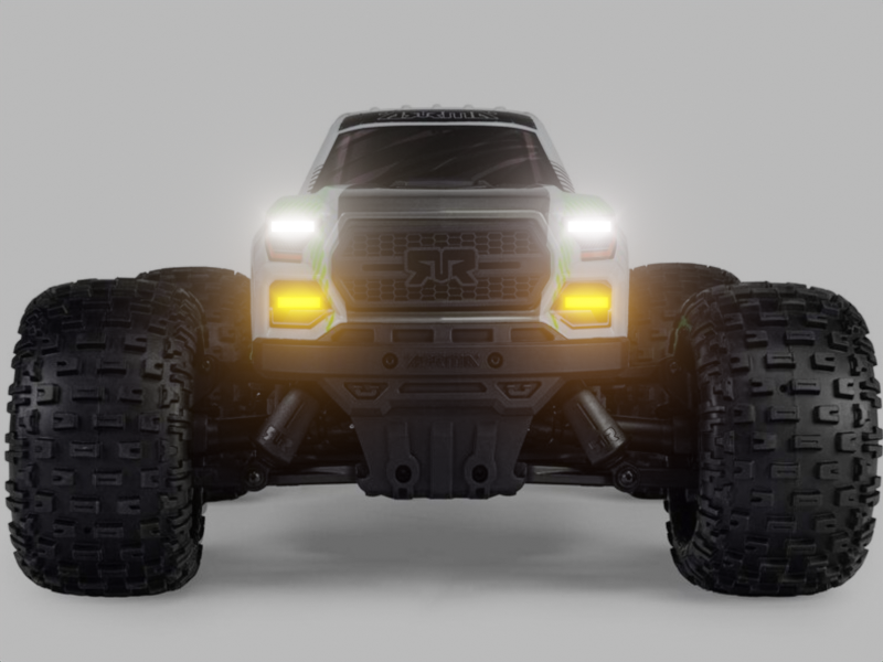 Arrma Granite 1/10 late 2025 Headlights Mini Light Bars Customizable + Extra Amber Bars