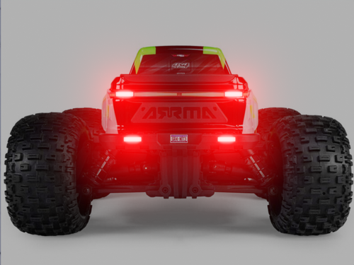 Taillights Mini Light Bars Red for Arrma Granite 1/10 Late 2025 model Custom Configurations