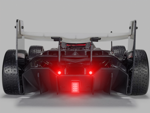 Tail lights F1 Style for Arrma Limitless Center Lights + Diffuser lights Self locking
