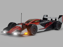 Load image into Gallery viewer, Headlights Mini Light Bars White + Extra Amber Customizable for Arrma Limitless