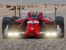 Load image into Gallery viewer, Headlights Mini Light Bars White + Extra Amber Customizable for Arrma Limitless