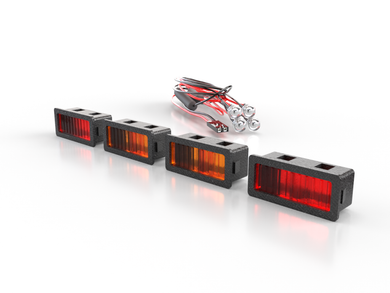 Scale Stop Lights for Traxxas Maxx Slash 6S Scale Hard Bashing Style Light Kit LED