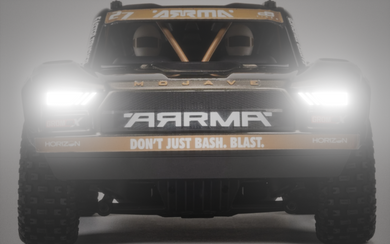 Scale Headlights Kit for Arrma Mojave Grom 1/18 Plug and Play + Buckets and Lenses