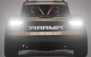 Scale Headlights Kit for Arrma Mojave Grom 1/18 Plug and Play + Buckets and Lenses