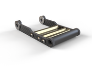 Carbon Fiber and Metal CRASH STRUCTURE For LOSI FXR MOTORCYCLE 1/4 PROMOTO MX Upgraded Part