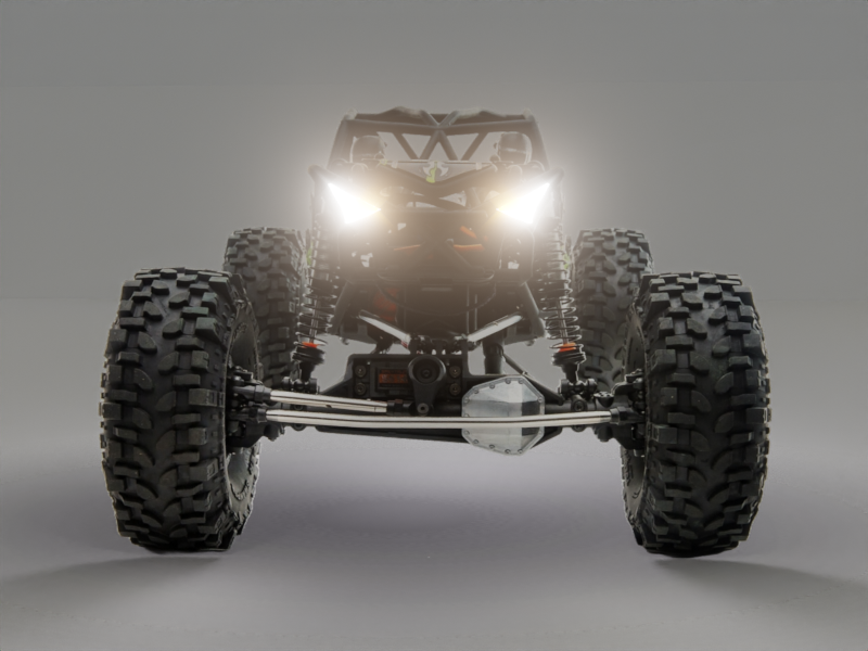 Axial Ryft Headlights White / Amber High Intensity Flood Headlights with Buckets