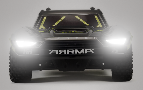 Aggressive Headlights + Taillights Kit for Arrma Losi Traxxas Axial + Bezels and Lenses + Power Distribution Block DIY