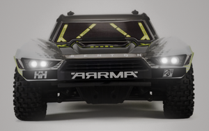 Aggressive Headlights + Taillights Kit for Arrma Losi Traxxas Axial + Bezels and Lenses + Power Distribution Block DIY