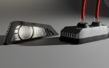 Load image into Gallery viewer, Aggressive Headlights + Taillights Kit for Arrma Losi Traxxas Axial + Bezels and Lenses + Power Distribution Block DIY
