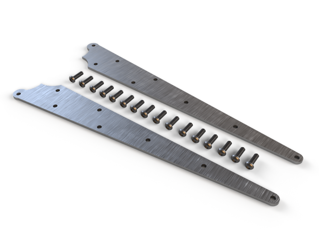Wheelie Bar In Alluminio CNC Per Traxxas 1/10 Drag Slash 2WD - Antiribaltamento Regolabile