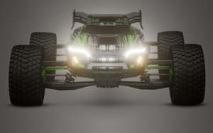 Headlights + Fog Lights + Wing Lights (Taillights) for Traxxas XRT DIY Kit Solderless Kit + Power Supply