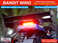 Carbon Fiber Wing Spoilers UPGRADED for TRAXXAS BANDIT FULL KIT VXL XL5
