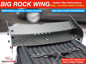 Carbon Fiber Wing UPGRADED for ARRMA BIG ROCK High End Products + Hardware