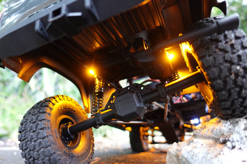 Element Enduro KnightRunner Rock Lights High Intensity LEDs + Brackets + Holders